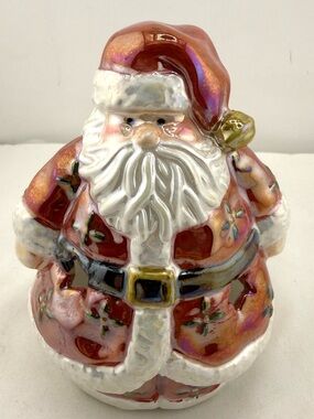 Santa Ceramic tea light holder